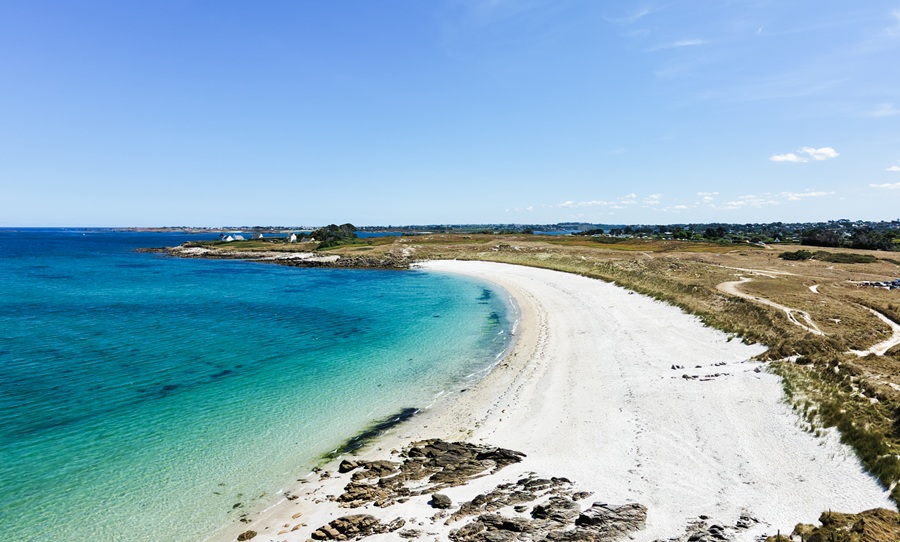 Location Landéda à 600 m de la plage Ar Vrennig : Ty Bernhel à l'Aber Wrach, pour des vacances sur la côte bretonne