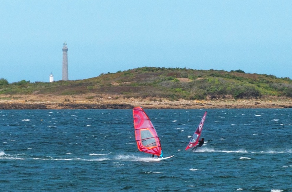 spot de planche à voile Aber Wrach, vacances et week-end en gite Ty Bernhel Bretagne Finistère Landéda