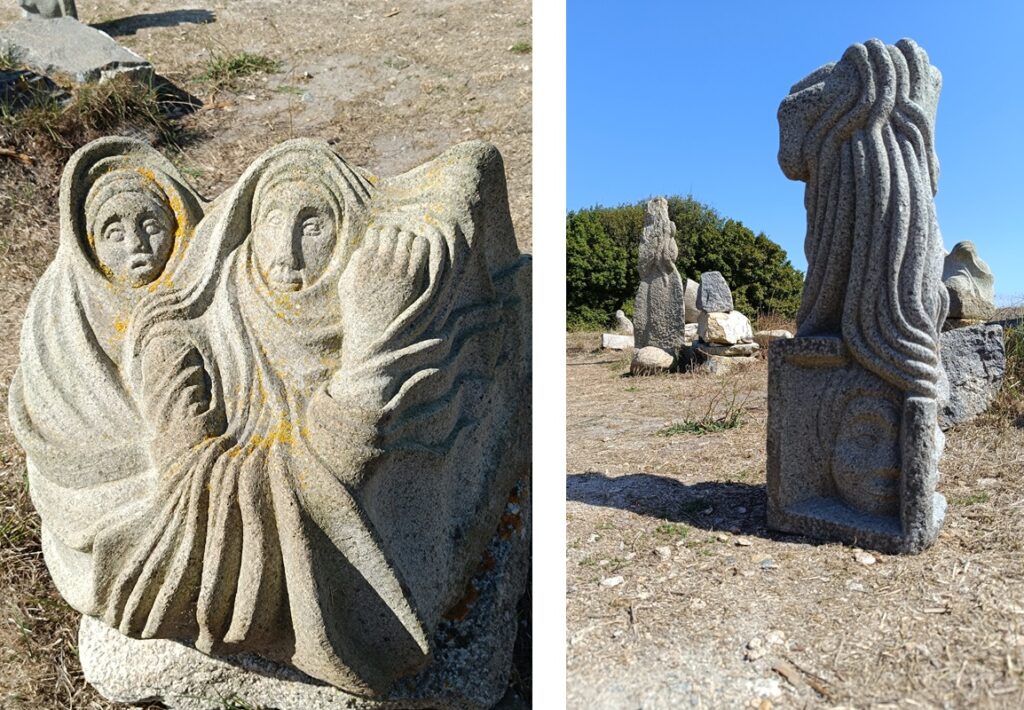 Sculptures à Plouguerneau, balade GR34 : des vacances en location au gîte Ty Bernhel
