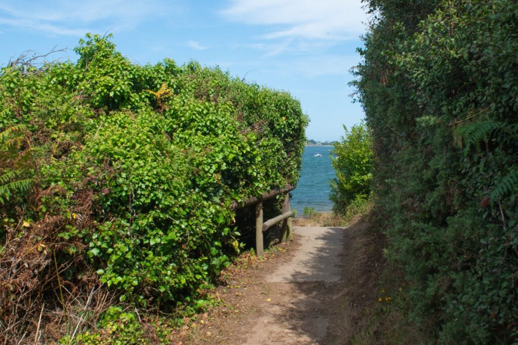 GR 34 des Abers, presqu’île Sainte-Marguerite en Finistère : au bout du sentier, la mer !